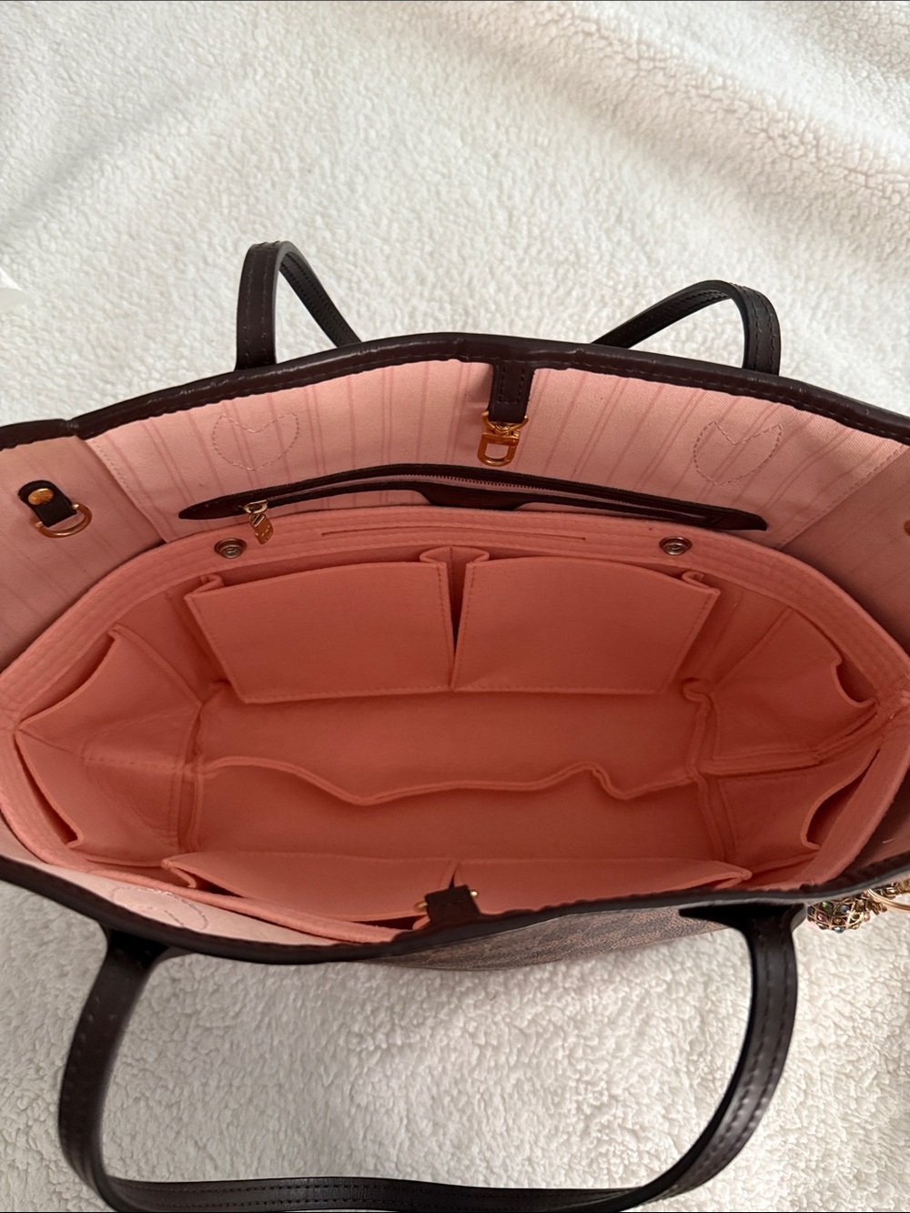 Louis Vuitton neverfull damier ebene - Picture 11 of 16